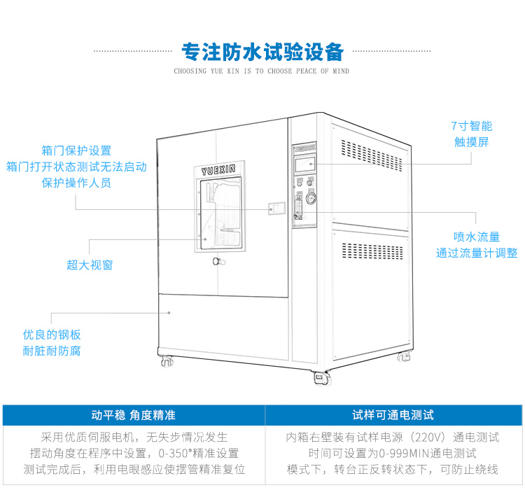 耐水試驗(yàn)箱（IPX4級測試）