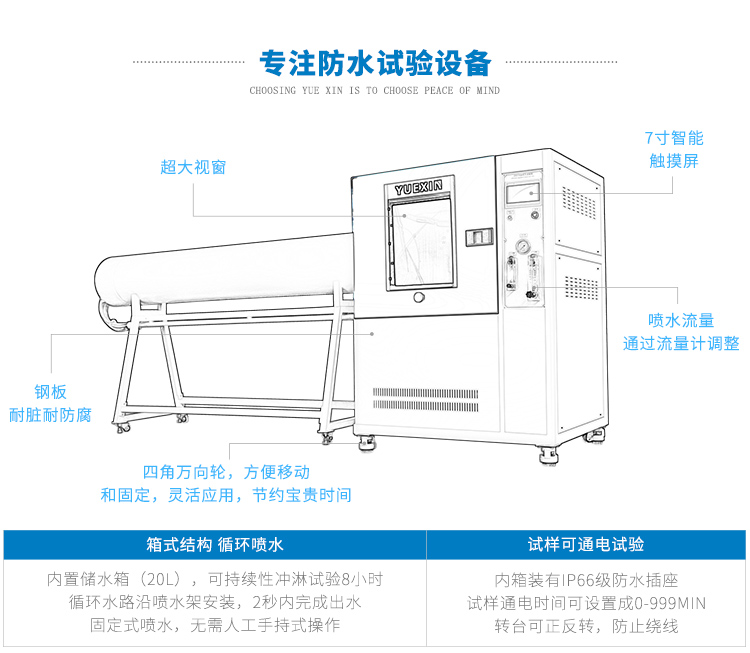 防水試驗(yàn)設(shè)備